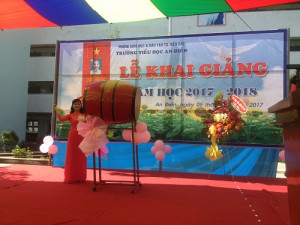 Trường Tiểu học An Điền khai giảng năm học mới