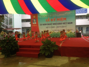 Trường Tiểu học An Điền kỷ niệm Ngày nhà giáo Việt Nam 20/11