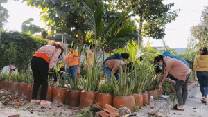 Chuẩn bị đón học sinh đi học trở lại năm học mới.