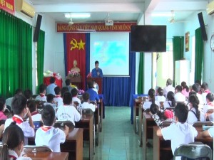 Tiểu học An Điền tham gia thi tin học trẻ