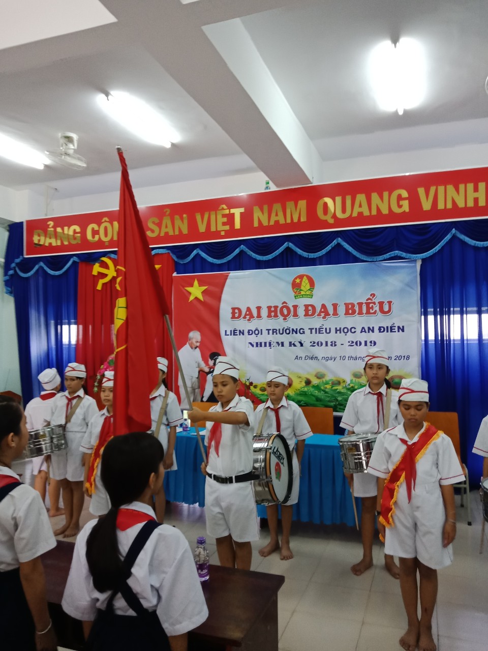 Đại hội Liên đội Trường Tiểu học An Điền năm học 2018 - 2019