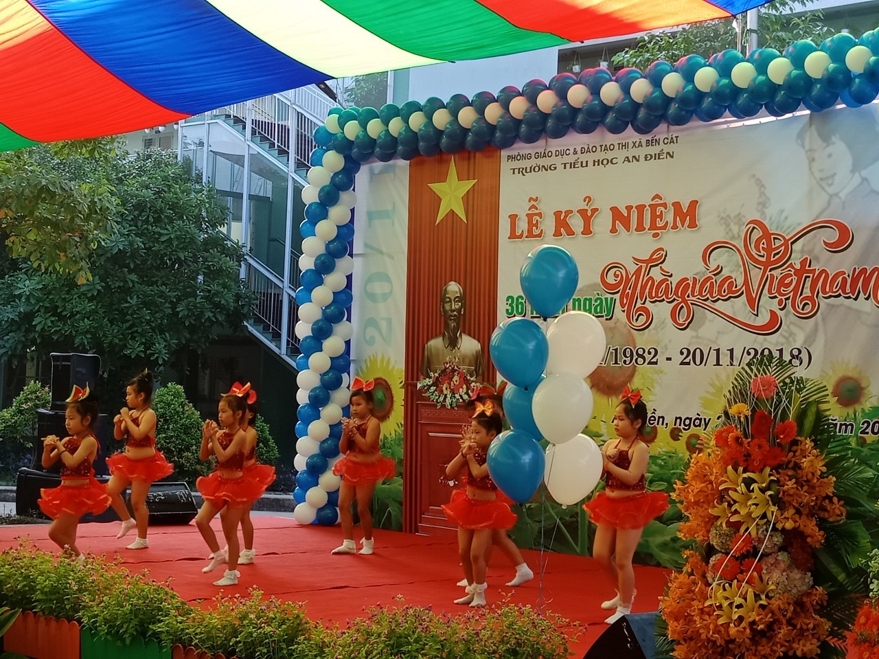 Trường Tiểu học An Điền kỷ niệm Ngày nhà giáo Việt Nam 20/11