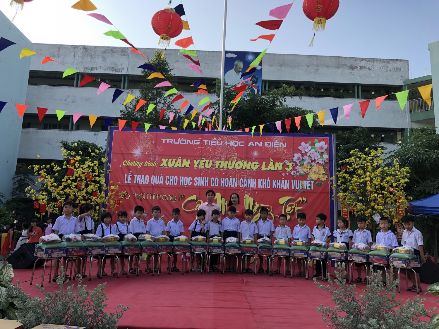 Chương trình: “Xuân yêu thương lần 3” của trường Tiểu học An Điền