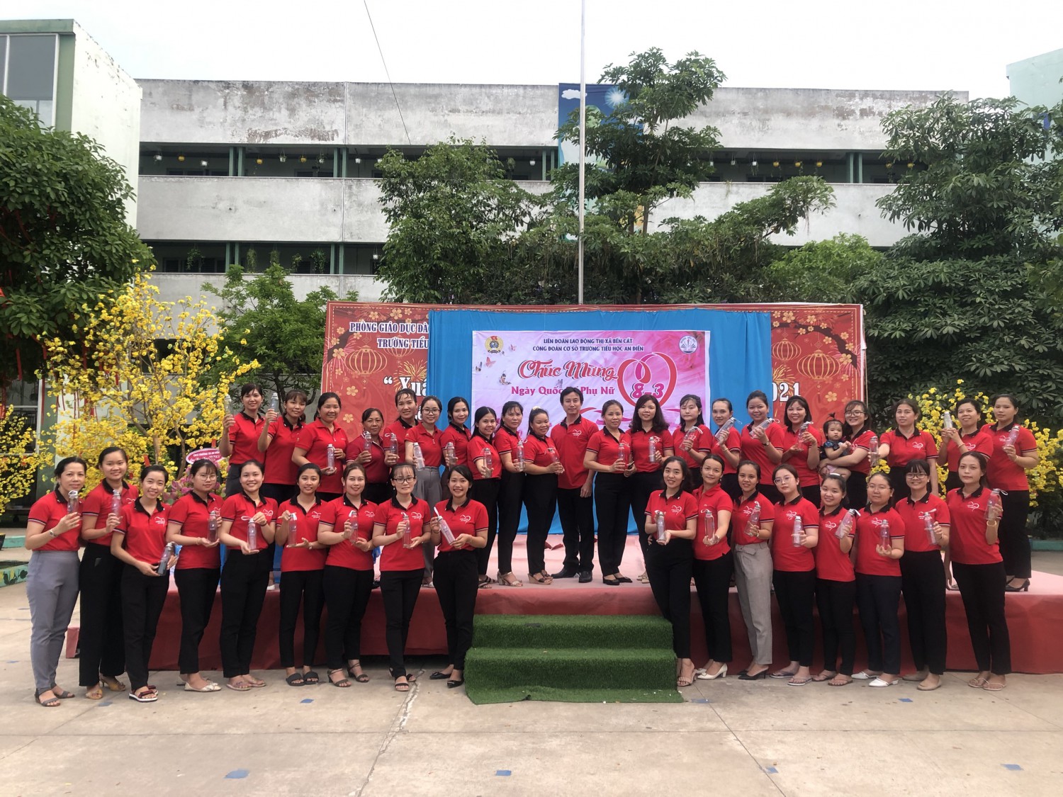 TRƯỜNG TIỂU HỌC AN ĐIỀN TỔ CHỨC KỶ NIỆM NGÀY QUỐC TẾ PHỤ NỮ 8-3